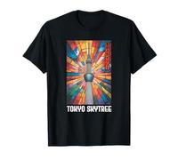 Tokyo Skytree Japan Sumida City Kanji Anime Otaku Souvenir T-Shirt
