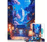 Tokyo Spring Jigsaw Puzzles 1000 Pieces for Teenagers Strong Logic Toy Home Activity Clear Edge Cherished Gift (38x52cm)