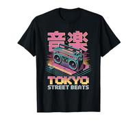 Tokyo Street Beats Pop Culture Japanese Aesthetic T-Shirt
