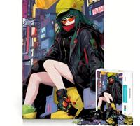 Tokyo Street Style Jigsaw Puzzles 1000 Pieces for Teenagers Strong Logic Toy Home Activity Clear Edge Cherished Gift (38x52cm)