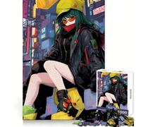 Tokyo Street Style Jigsaw Puzzles 1000 Pieces for Teenagers Strong Logic Toy Home Activity Clear Edge Cherished Gift (38x52cm)