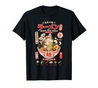 Tokyo Style Ramen Cat Japanese Noodles Kawaii Food Art Value Graphic T-Shirt