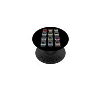 Tokyo Subway Train Front View Marunouchi Ginza Hibiya Oedo PopSockets Adhesive PopGrip