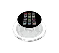 Tokyo Subway Train Front View Marunouchi Ginza Hibiya Oedo PopSockets PopGrip for MagSafe