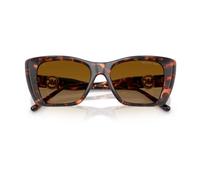 Michael Kors Women's Sunglasses Tokyo MK2270U – Polarized Brown Gradient, Luggage Tortoise, 53mm