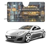Tokyo Teahouse Car Windshield Sun Shade Thickened Automotive Glass Sunshade Foldable Sun Shade Keeps Your Vehicle Cool Universal Windshield Cover for Car Trucks SUV