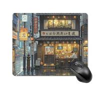 Tokyo Teahouse Mouse Pad - Non-Slip Rubber Base Ultra-Thin Desk Mat Waterproof & Portable Mousepad for Gaming, Office, Design 18 * 22cm