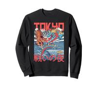 Tokyo Tiger Fantasy Dragon Battle Clash Japanese Anime Style Sweatshirt