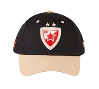 Tokyo Time Men's Crvena Zvezda Mts Belgrade Baseball Cap in Black Tokyo Time Black One Size