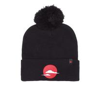Tokyo Time Men's Japan Bobble Beanie in Black Tokyo Time Black One Size