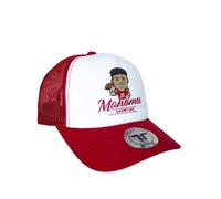 Tokyo Time Men's Patrick Mahomes NFLPA Mesh Back Trucker Cap in White Tokyo Time White One Size