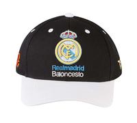 Tokyo Time Men's Real Madrid CF Baseball Cap in Black Tokyo Time Black One Size