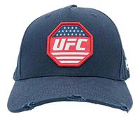 Tokyo Time Men's UFC Logo Baseball Cap in Navy Tokyo Time Navy One Size