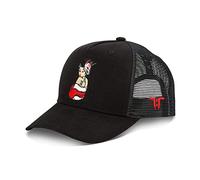 Tokyo Time Tattoo Geisha Trucker Cap - Suede Black