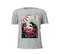 Tokyo Tin Robot Godzilla Top Fashion Japan Japanese Unisex T Shirt Top Men Women Ladies-L