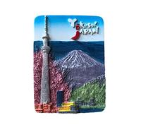 Tokyo Tower Japan 3D Refrigerator Magnet Sticker Tourist Souvenirs,Resin Fridge Magnet Home & Kitchen Decoration