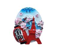 Tokyo Tower Japan 3D Refrigerator Magnet Travel Sticker Souvenirs,Hand-Made Home & Kitchen Decor,Japan Fridge Magnet