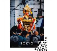 Tokyo Tradition Jigsaw Puzzle 1000 Pieces, Global Monument Landscape, Screen-Free Fun, Matte Printed Jigsaw, for Puzzle Lovers, 52x38cm/1000pcs