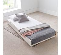 Tokyo White Wooden Trundle Only Guest Bed