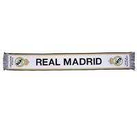 TokyRu Sports Real Madrid Telat Scarf No. 30 with Licence of 140 x 20 cm., white, One Size