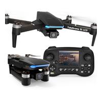 Toladrone TD31LCD Drone with LCD Screen, Digital Image Transmission, Drone with Camera Brushless Motor Drones for Beginners, Foldable RC Quadcopter for Adults