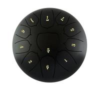 Tolaily 6 Inch 11 Tone Steel Tongue Drum Hand Pan Drum Drumstick Percussion Music Instrument Tambourine Drum Accessories-E