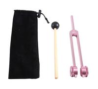 Tolaily Chakra Tuning Fork Set, 10 Soul Weighted Tuning Forks Set, 128Hz Tuning Forks Chakra Set