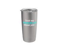 Told My Memory.md About You Funny Programmer Stainless Steel Insulated Tumbler