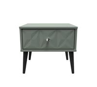 Toledo 1 Drawer Bedside In Reed Green (Ready Assembled)