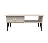 Toledo 1 Drawer Coffee Table (Ready Assembled) Ready Assembled 2 U Stone One Size