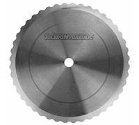 Toledo Hydraulic Hose Cut Off 12" X 1" Arbor Notched Scalloped Blade fits Stratoflex T03-100-49 Gates 208