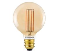 Toledo LED Globe 95mm 7W (50W eqv.) E27 2000K Gold Dimmable