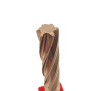 Tolerance H7 Machine Reamer HRC60, Coated Spiral Groove Reamer 3 4 6Flutes Harened Steel Metal Cutter CNC 1 Piece(2x25x50mm)