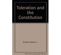 Toleration and the Constitution