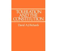 Toleration and the Constitution – Oxford University Press