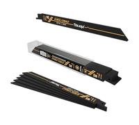 TOLESA 14tpi Reciprocating Saw Blades for Heavy Metal Cutting, 225mm Bi-Metal Cobalt Sabre Saw Blades 25pcs