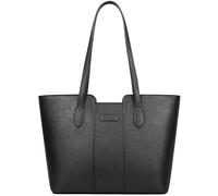 ToLFE Tote Bags for Women Purses and Handbags Top Handle Satchel PU Leather Shoulder Hobo Bags, Black