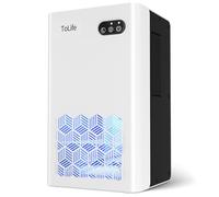 ToLife Dehumidifier for Home, 1000 sq.ft Dehumidifiers for Basement Bedroom Bathroom with 95 OZ Water Tank, Auto Shut Off 7 Colors LED Light, White Black