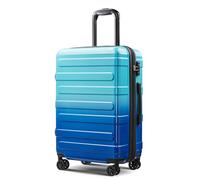 Tolino Carry on Suitcase, Checked Luggage Hardside with Wheels,Airline Approved TSA Lock, PC+ABS Lightweight Carry on Suitcases for Women, Ice, S(20in_Carry on), Central Hardside Expandable Luggage