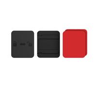 Toll Pass Holder - Parking Tag Pouch - Windshield Pass Card Holder | 4.5x4.5cmtoll Pass Placement Windshield Mount | Sliding Rail Windshield ETC Protector Holder for Secure Toll Pass Placement