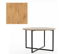 Tollnes Round Coffee Table Oak Lancelot