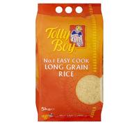 Tolly Boy Easy Cook Long Grain Rice - 1x5kg
