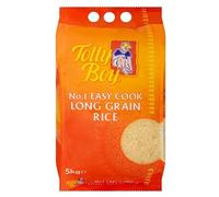 Tolly Boy Easy Cook Long Grain Rice - 1x5kg