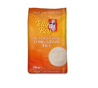 Tolly Boy Easy Cook Rice 2kg- Pack of 2