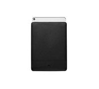 Tolmount Full Grain Leather & Wool iPad Sleeve for 12.9-inch iPad Pro 2018-2021 - Waterproof Tablet Pouch (Black)