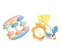 Tolo Rattle Gift Set with Rattle Mouse and Abacus, from 3 Months, in Gift Box, Approx. 13 x 12 x 6.5 cm.