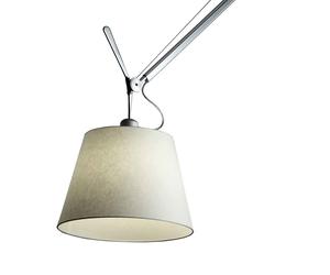 Tolomeo Mega LED Floor lampshade parchment paper Ø360 Artemide - 8052993005540