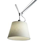 Tolomeo Mega LED Floor lampshade satin grey Ø360 Artemide - 8052993005625