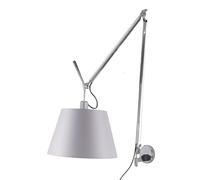 Tolomeo Mega Wall Lamp Satin 36cm with Dimmer