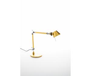 Tolomeo Micro table lamp Body with base gold Artemide - 8052993042934